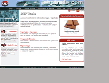 Tablet Screenshot of abptrade.com.br